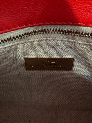 Bolso Carolina Herrera Rojo y Blanco