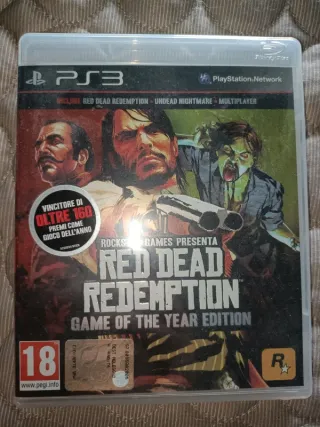 Red Dead Redemption GOTY PS3 Pal ITA Completo