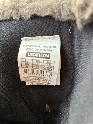 Botas de nieve para niños