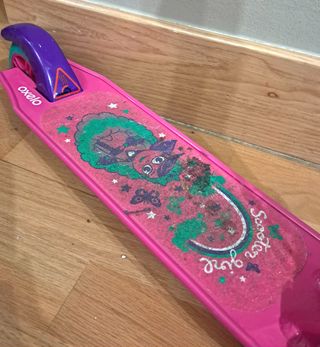 Patinete Oxelo niña T5 rosa/morado