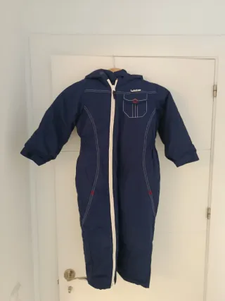 Mono de nieve infantil azul