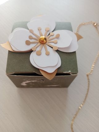 Parure collana e orecchini bigiotteria