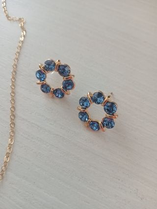 Parure collana e orecchini bigiotteria