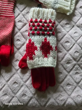 Conjunto bufanda, gorro y guantes