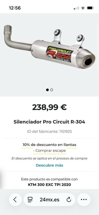 Escape Pro Circuit R-304 Shorty