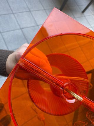 Lampada da tavolo Kartell Arancione Trasparente