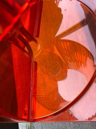 Lampada da tavolo Kartell Arancione Trasparente