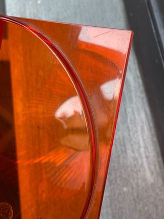 Lampada da tavolo Kartell Arancione Trasparente