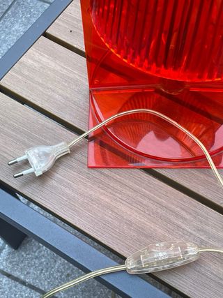 Lampada da tavolo Kartell Arancione Trasparente