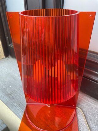 Lampada da tavolo Kartell Arancione Trasparente