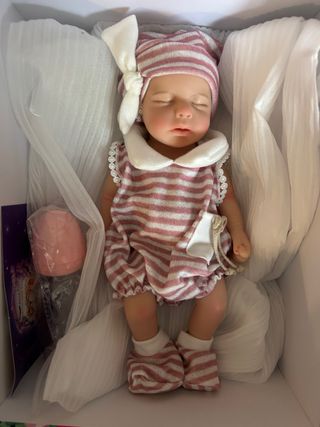 Bebé Reborn Silicona Entero Niña