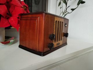 gabinete de Radio Antigua Edison Bell