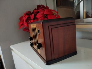 gabinete de Radio Antigua Edison Bell