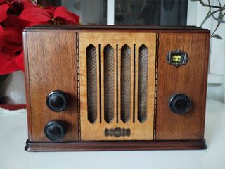gabinete de Radio Antigua Edison Bell