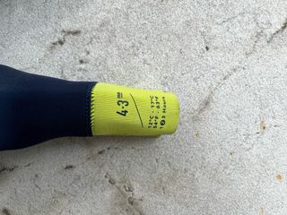 Neopreno Olaian Azul Marino y Turquesa