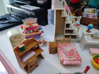 Casa Silvanian Families con Luces