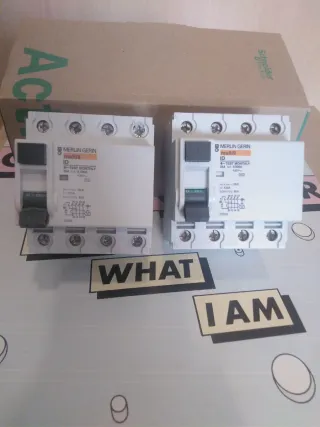 2 Merlin Gerin diferenciales de 4x25