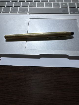 Bolígrafo Cross dorado