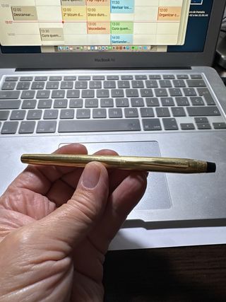 Bolígrafo Cross dorado