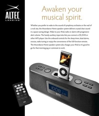 Altavoz Altec Lansing con Radio y Despertador