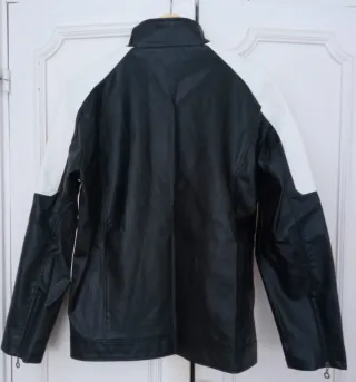Preciosa Chaqueta biker, estilo motero, 2XL nueva