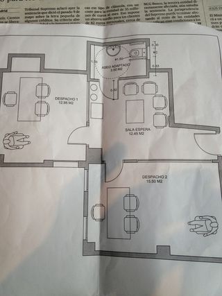 SE VENDE APARTAMENTO u OFICINA EN GRAN VIA