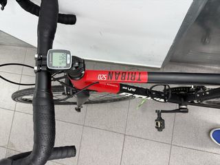 Bicicleta Carretera Btwin Triban 520 Roja