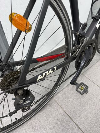 Bicicleta Carretera Btwin Triban 520 Roja