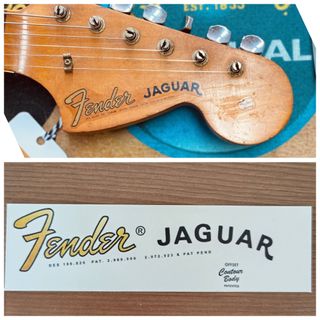 #10#Decal Fender Jaguar