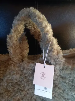 Borsa Rino&Pelle verde salvia nuova