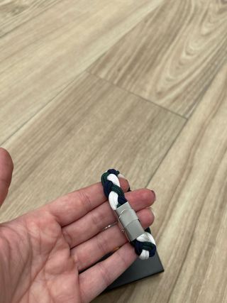 Pulsera Albero Mujer Acero Trenzada