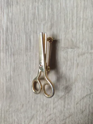 Lote 5 Broches Ropa (Elefante, Gafas, Tijeras, Más