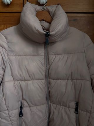 Chaqueta rosa acolchada Mochy Talla M