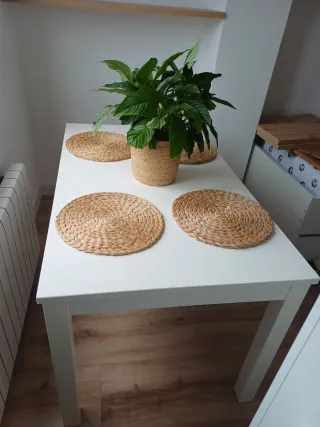 Mesa IKEA LANEBERG extensible 130x80 a 190