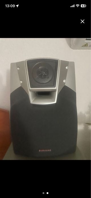 Altavoz Samsung Negro y Plateado