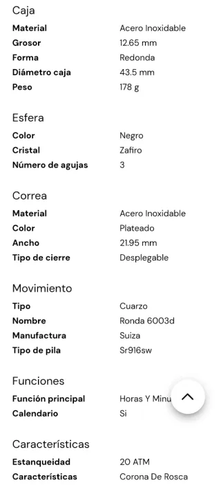 Reloj Jaguar Pro Diver J860/D Hombre