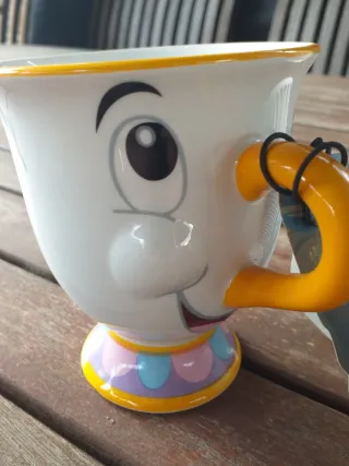 Taza Chip La Bella y la Bestia Disney