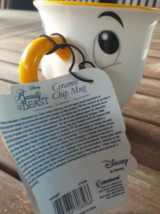 Taza Chip La Bella y la Bestia Disney