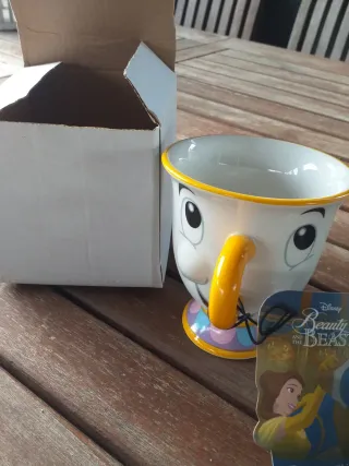Taza Chip La Bella y la Bestia Disney