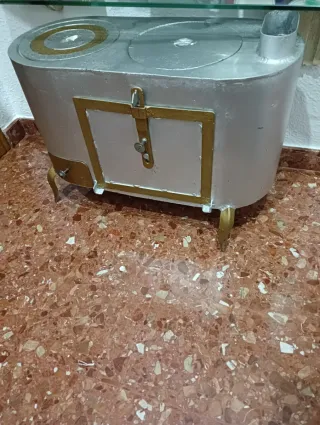 Cocina antigua de leña