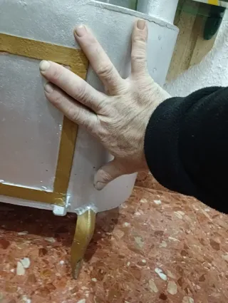 Cocina antigua de leña