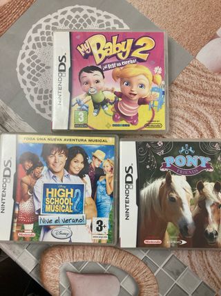 Juegos Nintendo DS: My Baby 2, High School Musical