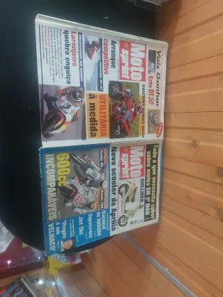10 revistas antigas moto sprint