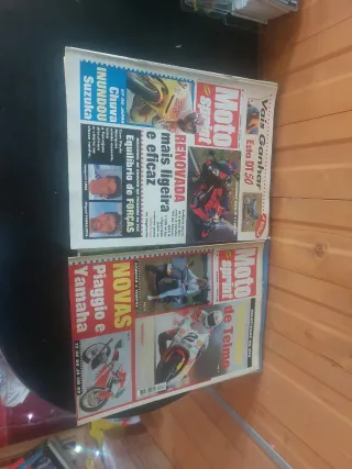 10 revistas antigas moto sprint