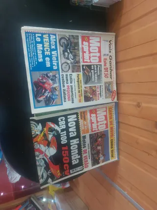 10 revistas antigas moto sprint