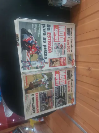 10 revistas antigas moto sprint