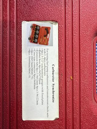 Sincronizador Carburadores 2-4 Cilindros