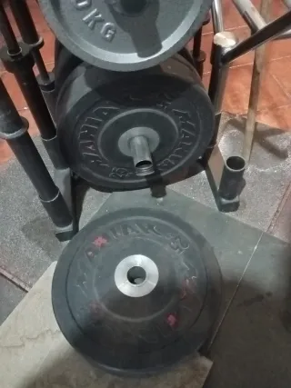 Discos Maniak Bumpers 50kg