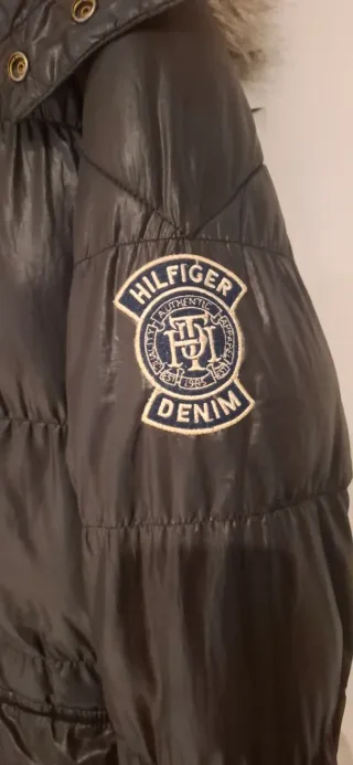 Abrigo Tommy Hilfiger Negro