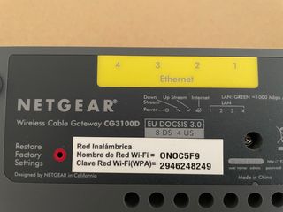 Router Inalámbrico Netgear CG3100D